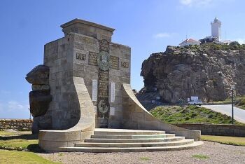 Mossel Bay War Memorial at Cape St. Blaize, The Cave,  Lighthouse Complex, Mossel Bay, Garden Route